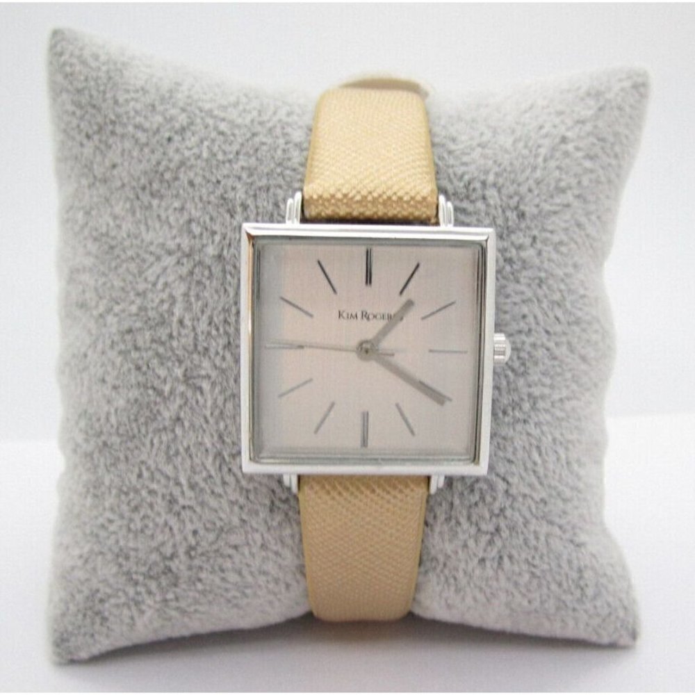 Women's Kim Rogers Quartz‎ Analog 28mm Dial Causal Round Watch (D900)